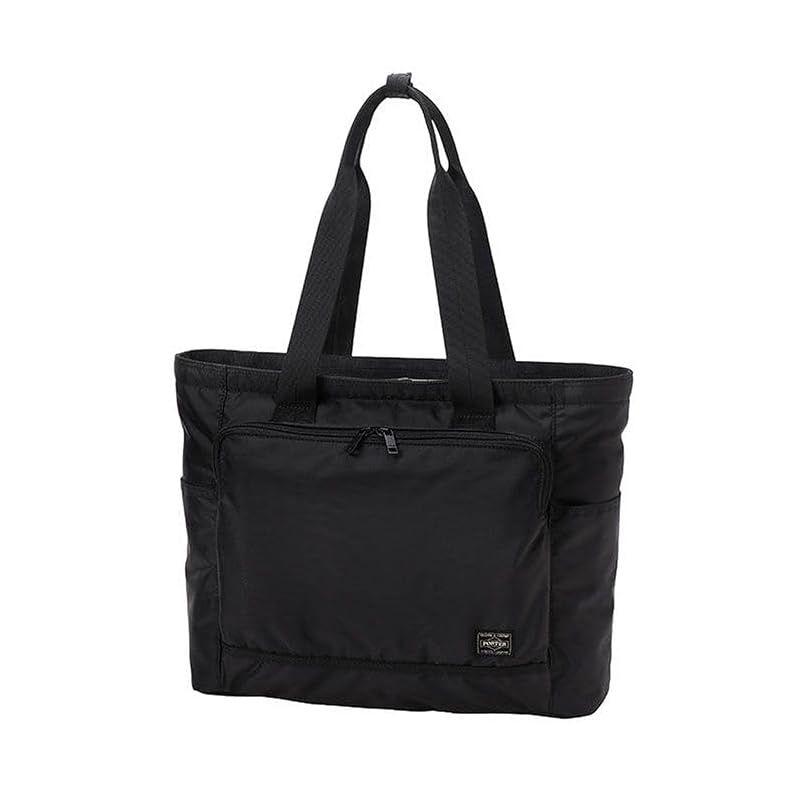 PORTER トートバッグ 黒 ビッグサイズ レザー　ポーター　フォロー割 PORTER トートバッグ 黒 ビッグサイズ レザー ポーター フォロー